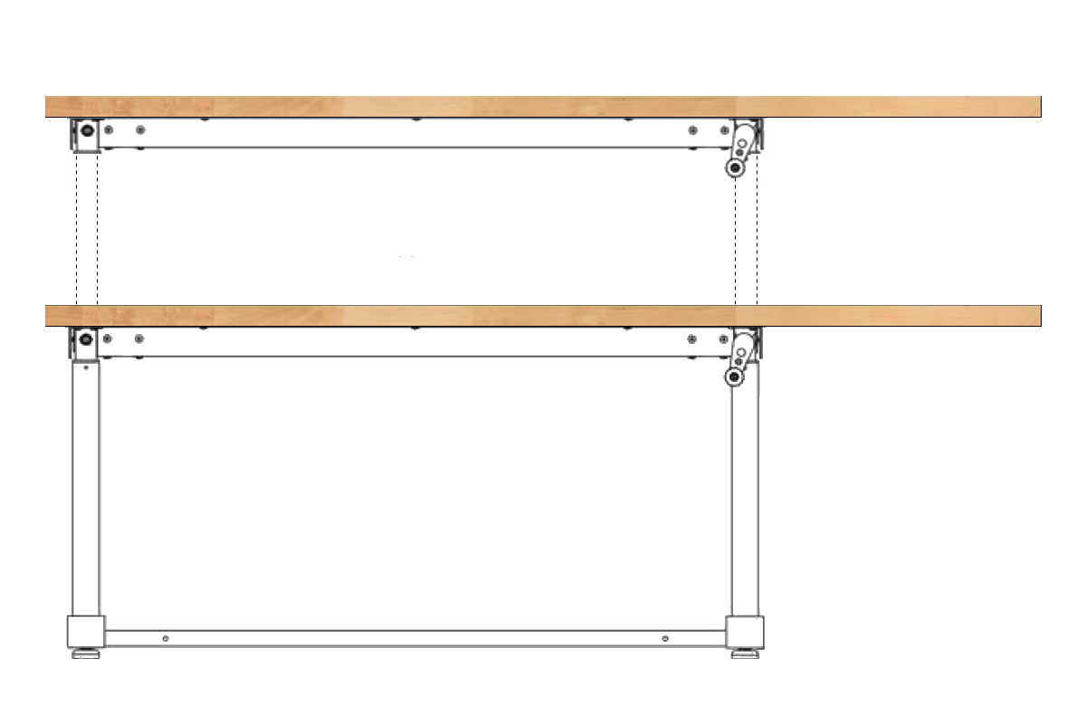 Custom-Built Experimental Table